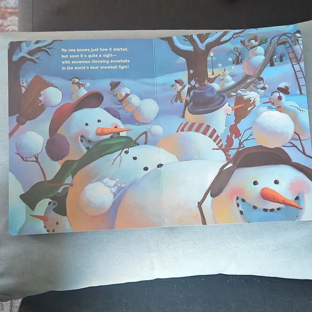 Children's Book Snowmen at Night by Caralyn Buehner - Picture 3 of 6